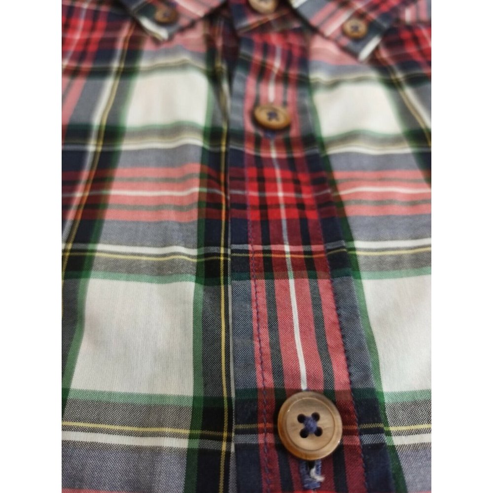 ZARA BLACK TAG Mens Plaid Long Sleeve Shirt Size L Super Slim Fit EX COND - Picture 4 of 6